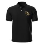 MOGUL DARK BLACK POLO NECK T SHIRT