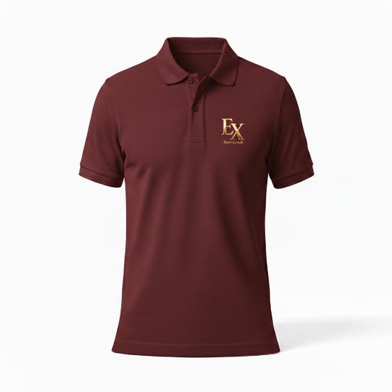 MOGUL DARK MAROON POLO NECK T SHIRT
