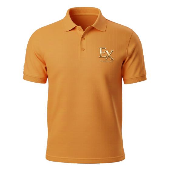 MOGUL DARK ORENGE POLO NECK T SHIRT