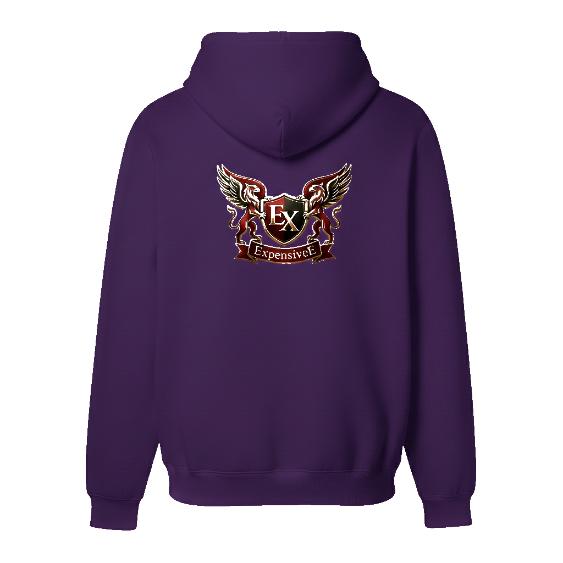 LUXILLIONAIRE DARK PURPLE PULOVER - Image 2