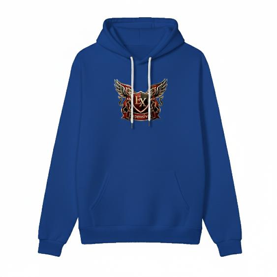 LUXILLIONAIRE DARK ROYAL BLUE PULOVER