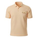 MOGUL LIGHT ORENGE POLO NECK T SHIRT