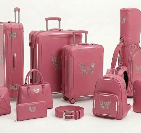 FORTUNAIRE LIGHT PEACH STATUS BAG SET