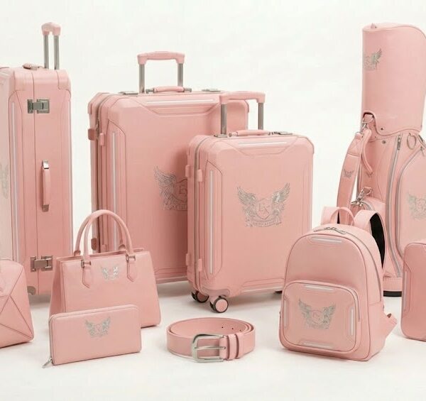 FORTUNAIRE LIGHT PEACH STATUS BAG SET
