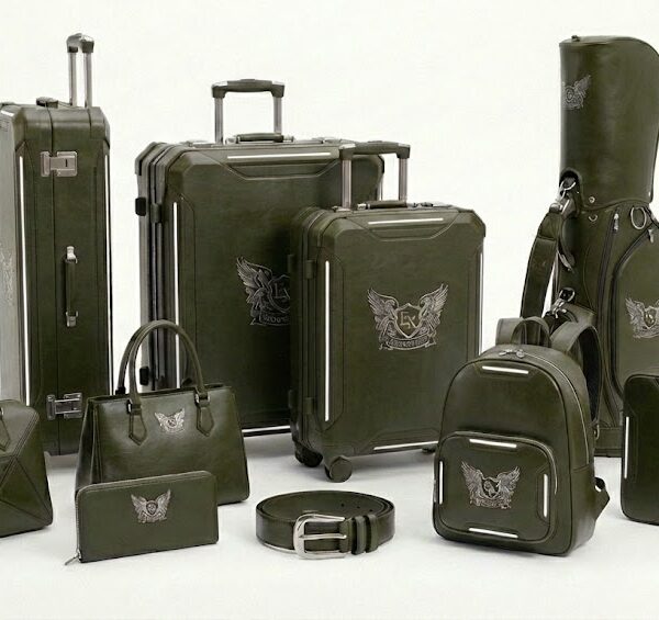 FORTUNAIRE OLIVE STATUS BAG SET