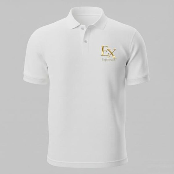 MOGUL WHITE POLO NECK T SHIRT