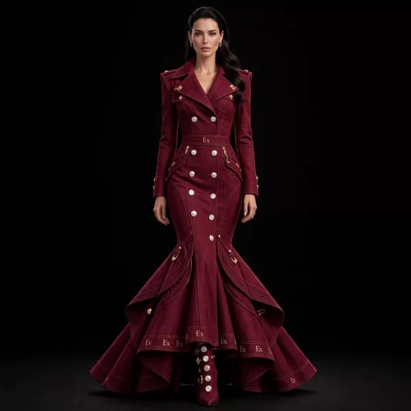 Women's Pearl Naval Blazer Mermaid Masterpiece - For Elite Class Royalty Atelier